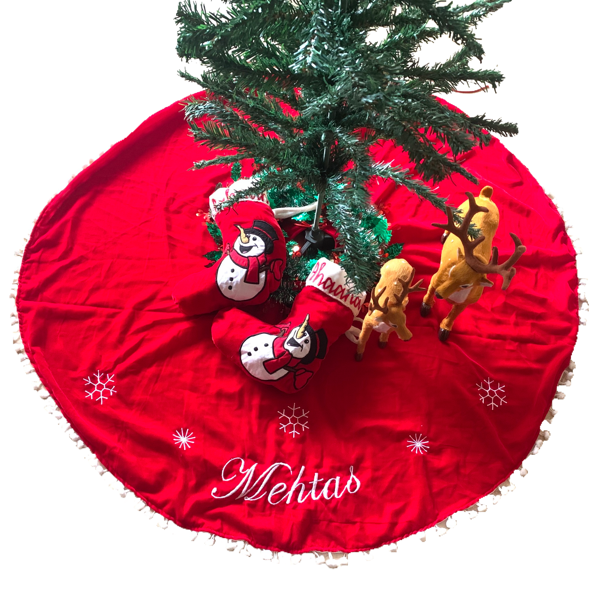 Christmas tree skirt