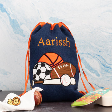 All sports drawstring bag