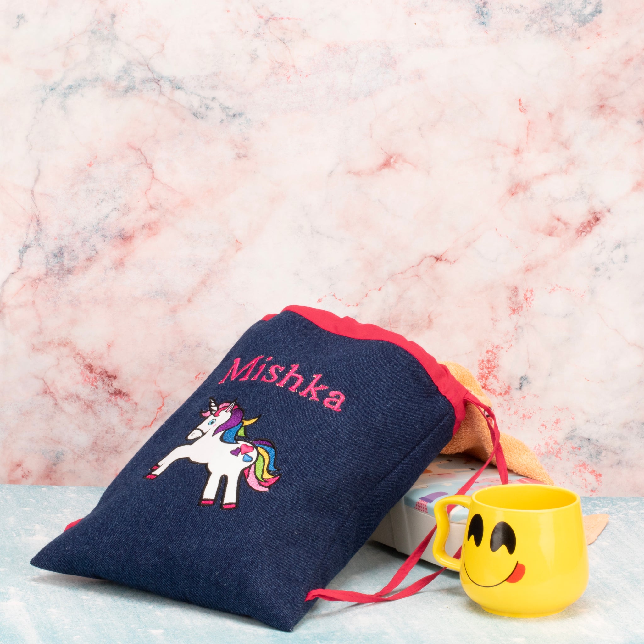 Unicorn drawstring bag