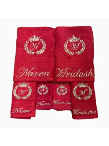 Crown towel set