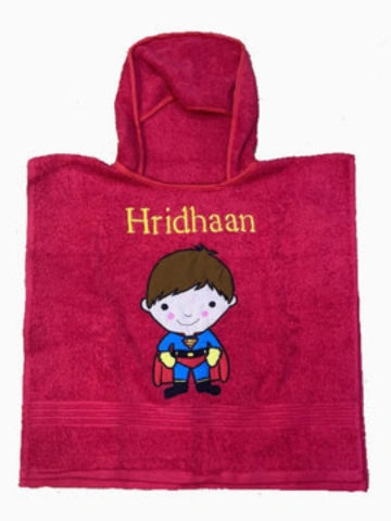 Superhero poncho