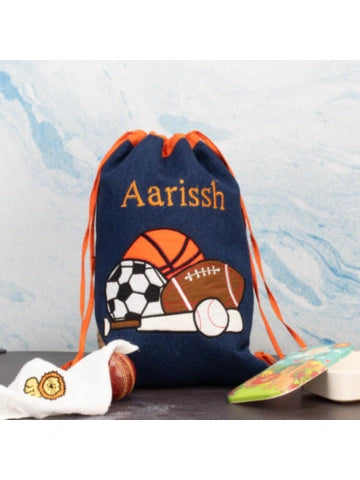 All sports drawstring bag