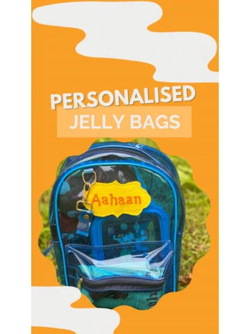 Jelly drawstring bag
