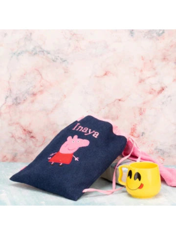 Peppa drawstring bag