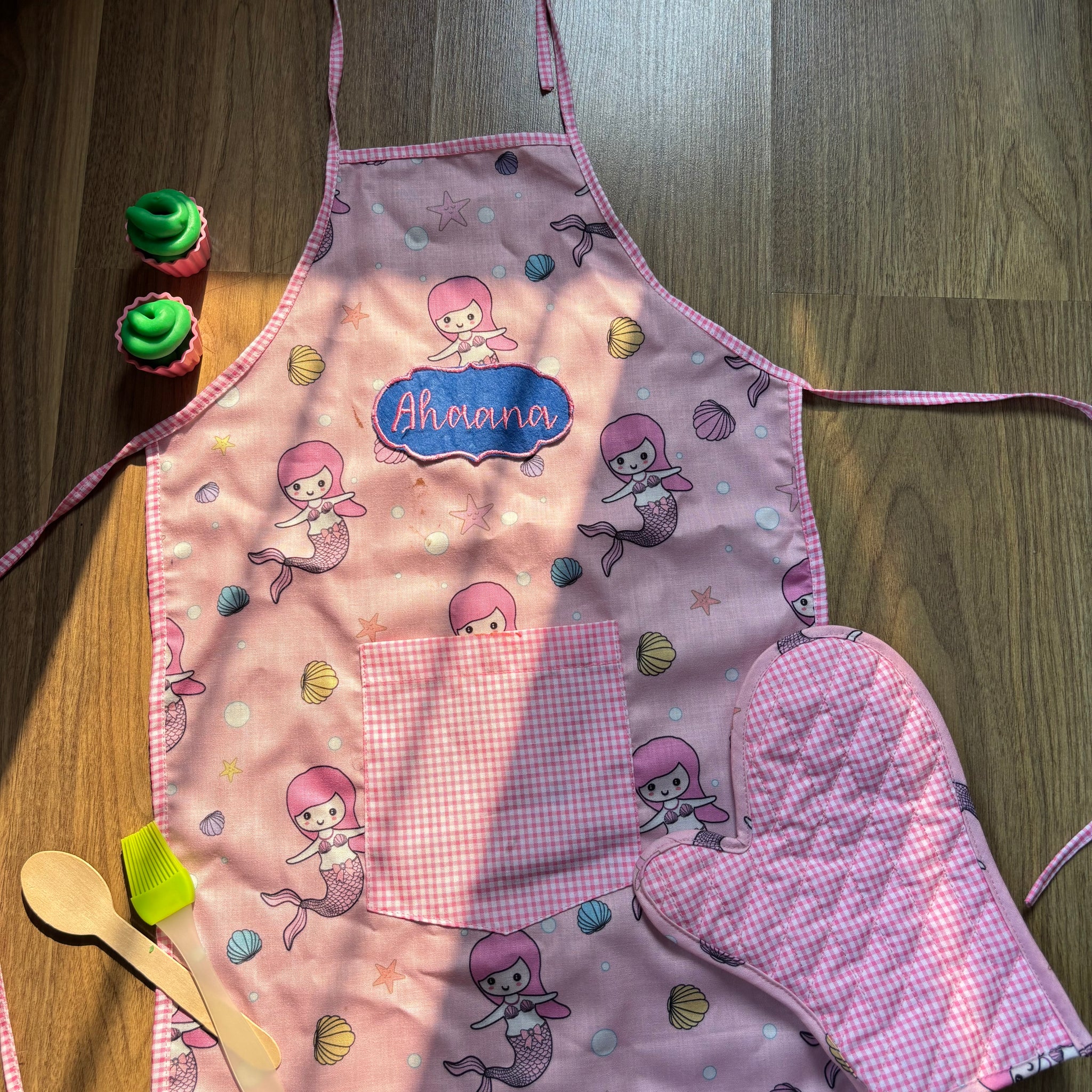 Mermaid apron set